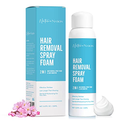 Thrudove Hair Removal Foam and Hair Inhibitor, Sensitive Skin Friendly