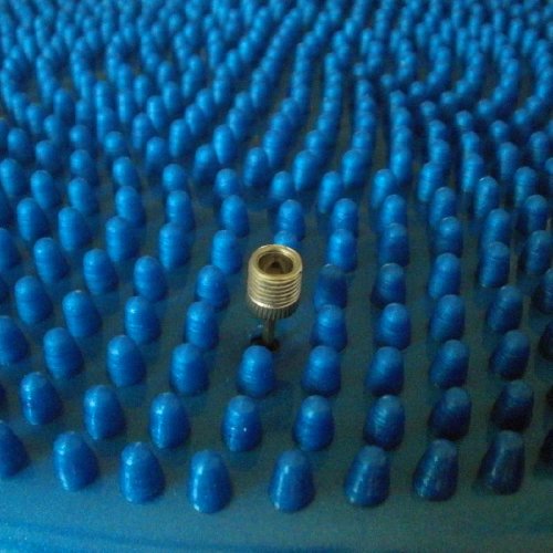 Air Stability Wobble Cushion, Blue, 34cm / 13.5in Diameter, Pump Included